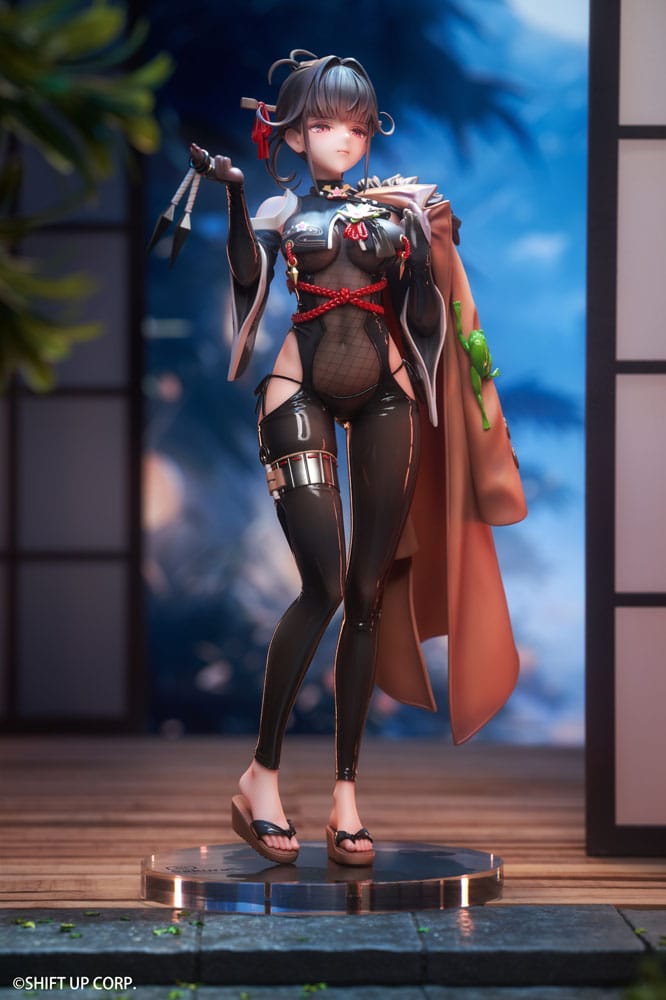 PREORDINE CHIUSO 07/2025 Goddess of Victory: Nikke Statue 1/7 Sakura Midnight Stealth 25 cm (PREORDINE NON CANCELLABILE)