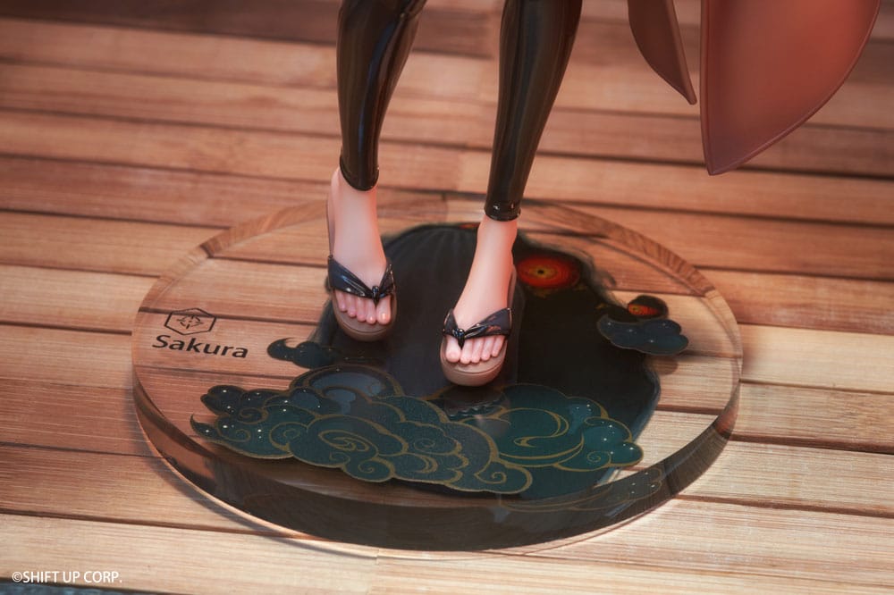 PREORDINE CHIUSO 07/2025 Goddess of Victory: Nikke Statue 1/7 Sakura Midnight Stealth 25 cm (PREORDINE NON CANCELLABILE)