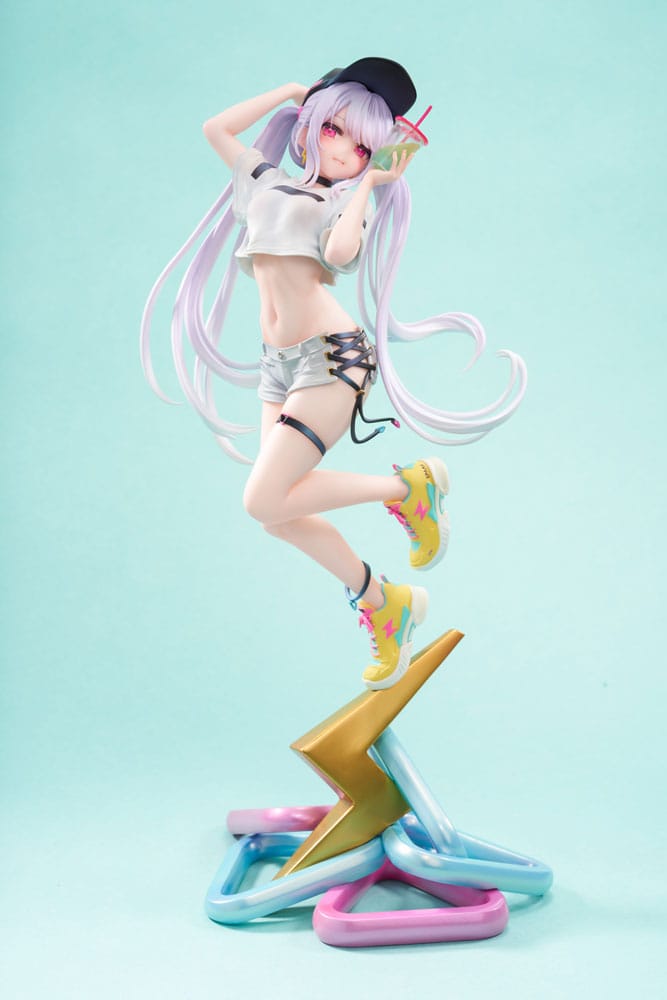 SU ORDINAZIONE Original Illustration PVC Statue 1/7 Spark illustration by mignon 28 cm ESAURITO