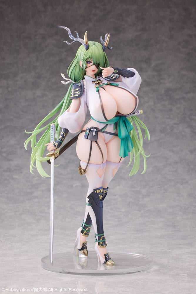 PREORDINE 09/2025 Original Character Dokuganryu-chan Illustrated by Mataro 30 cm Statue 1/6 (PREORDINE NON CANCELLABILE)