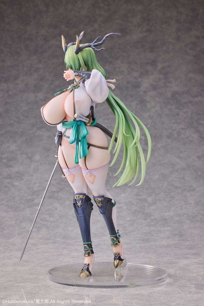 PREORDINE 09/2025 Original Character Statue 1/6 Dokuganryu-chan Illustrated by Mataro Deluxe Edition 30 cm (PREORDINE NON CANCELLABILE)