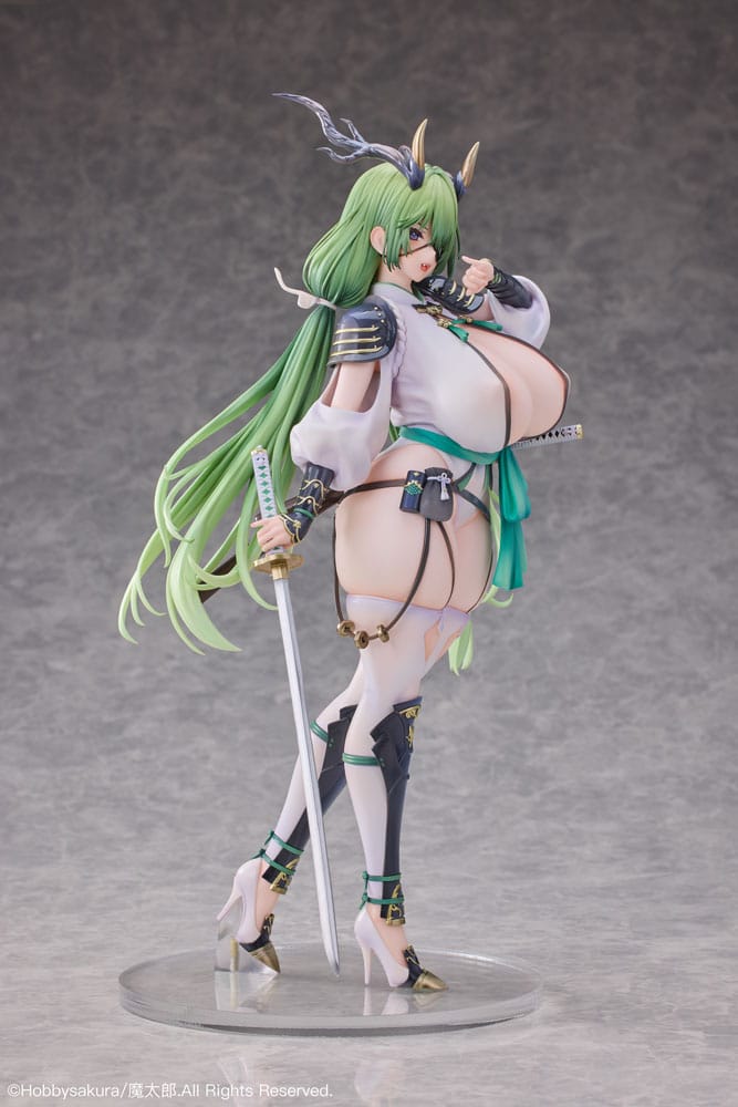 PREORDINE 09/2025 Original Character Statue 1/6 Dokuganryu-chan Illustrated by Mataro Deluxe Edition 30 cm (PREORDINE NON CANCELLABILE)