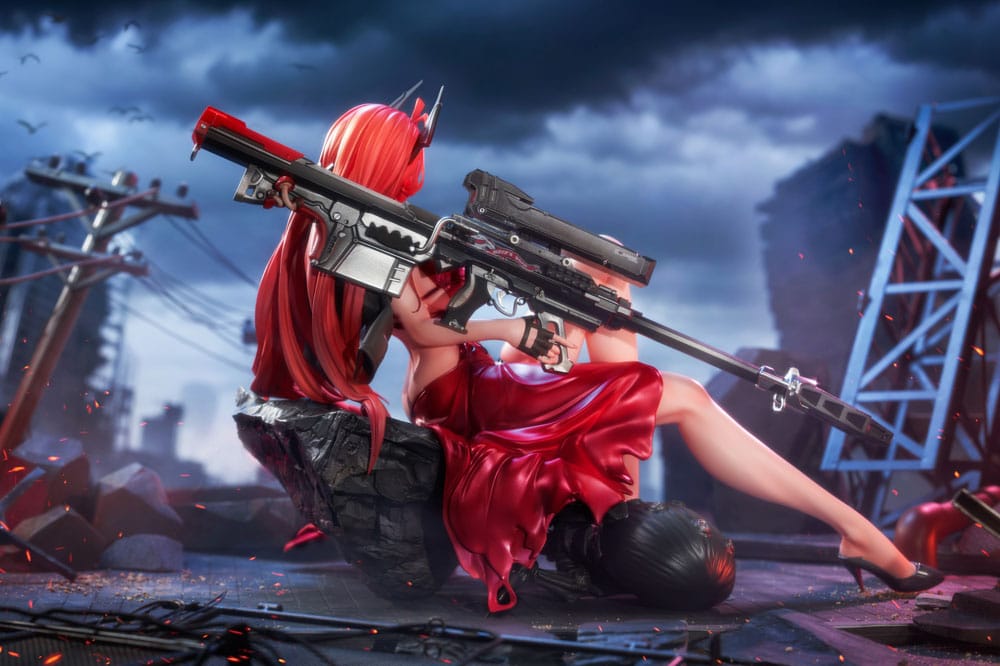 PREORDINE 11/2025 Goddess of Victory: Nikke PVC Statue 1/4 Red Hood Nonsense Red Deluxe Edition 28 cm (PREORDINE NON CANCELLABILE)