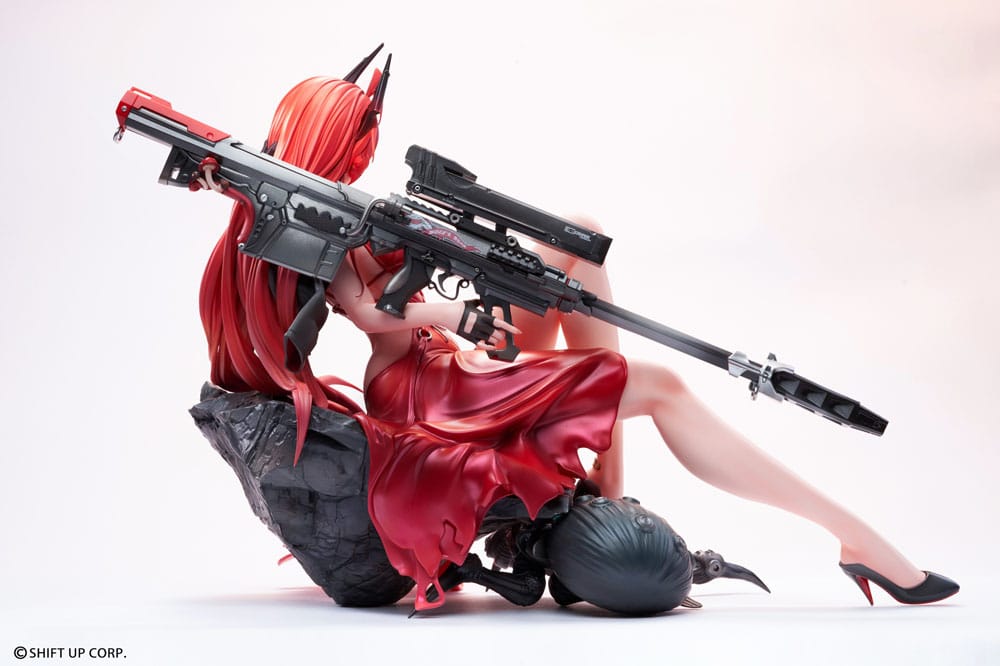 PREORDINE 11/2025 Goddess of Victory: Nikke PVC Statue 1/4 Red Hood Nonsense Red Deluxe Edition 28 cm (PREORDINE NON CANCELLABILE)