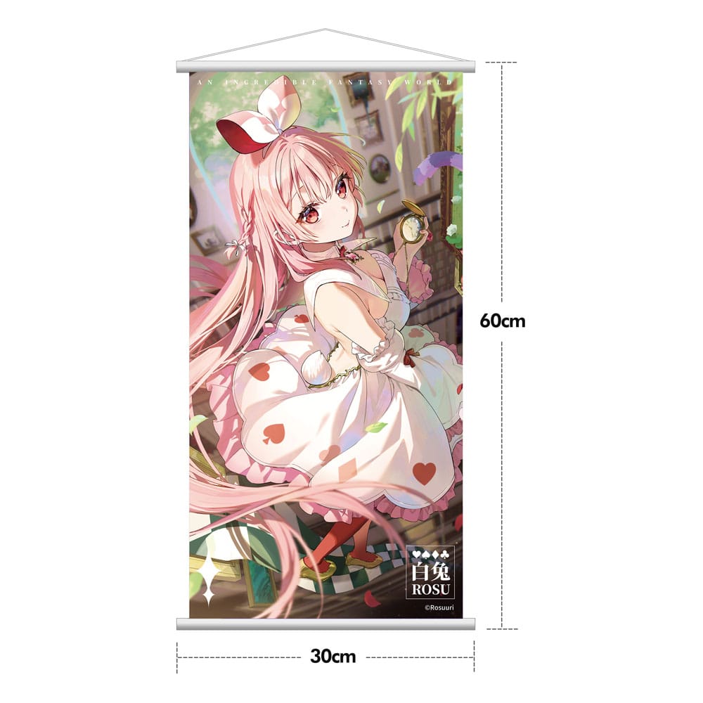 PREORDINE+ 11/2026 (NON CANCELLABILE) Original Character PVC Statue 1/7 White Rabbit Rosu Wonderland Ver. Illustrated by Rosuuri Deluxe Edition 29 cm