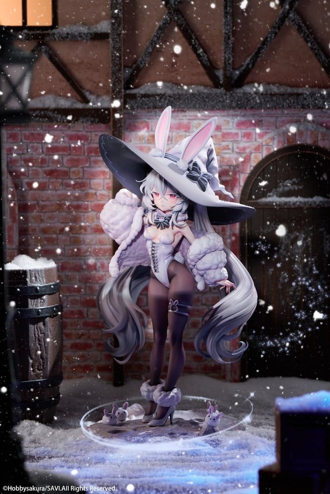VORBESTELLUNG+ 06/2027 Original Character PVC Figur 1/6 Moon Witch Police Marshmallow Illustration von SAVI Deluxe Edition 34 cm