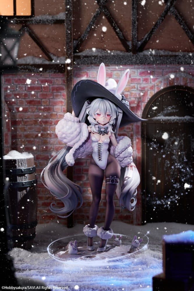 PREORDINE+ 06/2027 (NON CANCELLABILE) Original Character PVC Figure 1/6 Moon Witch Police Marshmallow illustration by SAVI Deluxe Edition 34 cm