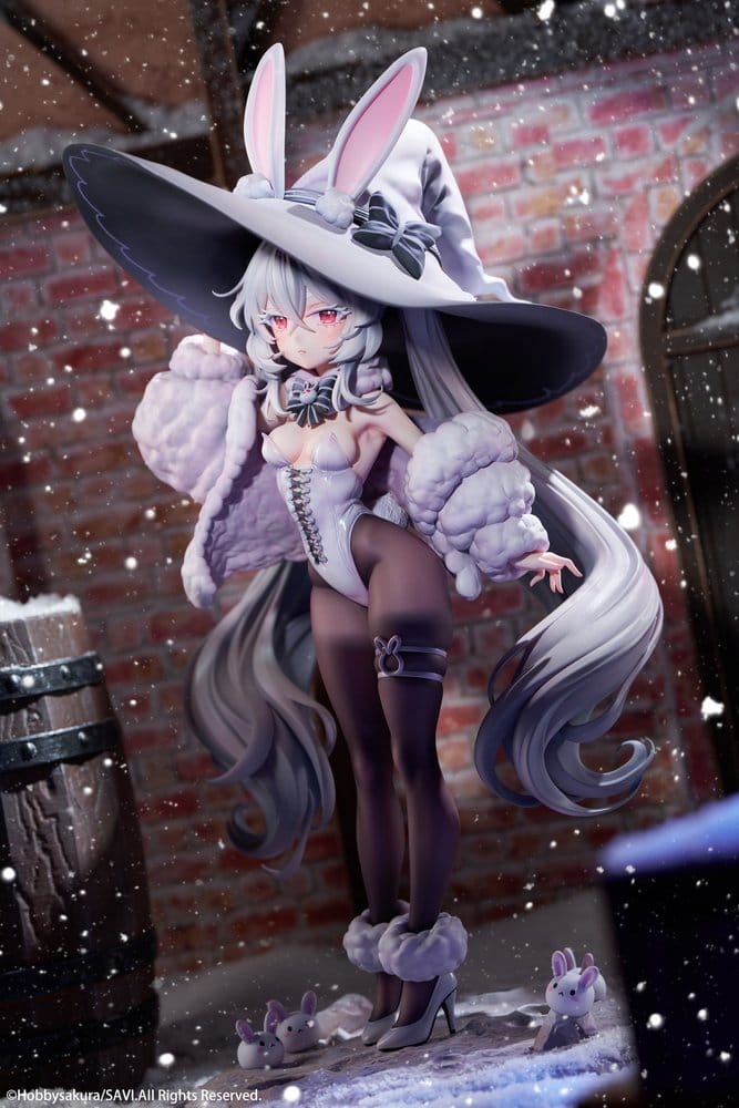 PRE-ORDER+ 06/2027 Original Character PVC Figure 1/6 Moon Witch Police Marshmallow illustration by SAVI Deluxe Edition 34 cm