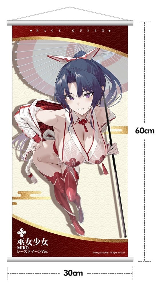PREORDINE+ 05/2027 Original Character Miko Shoujo PVC Figure 1/7 Miko Race Queen Ver. Deluxe Edition 33 cm