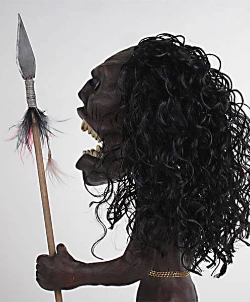 🧪 LAB | SU ORDINAZIONE Trilogy of Terror Statue Zuni Warrior 38 cm