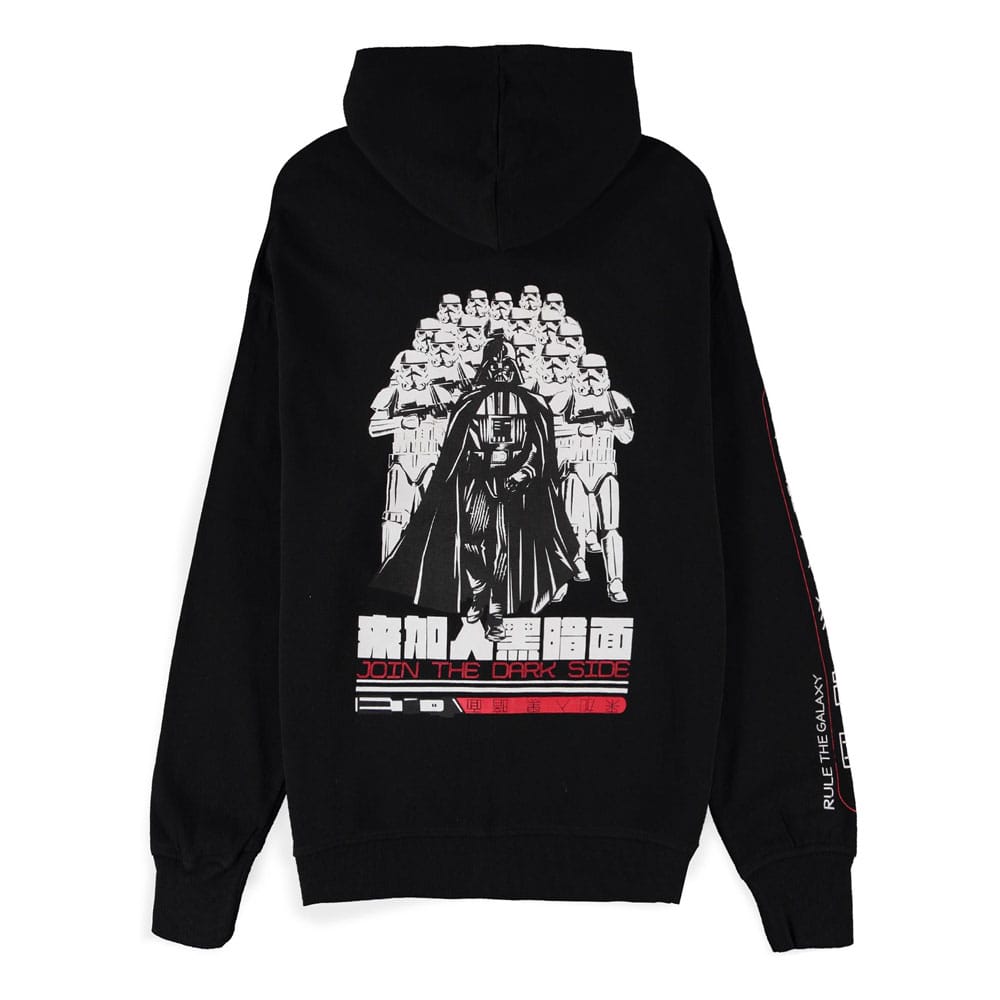 SU ORDINAZIONE Star Wars Zipper Hoodie Darth Vader Size L