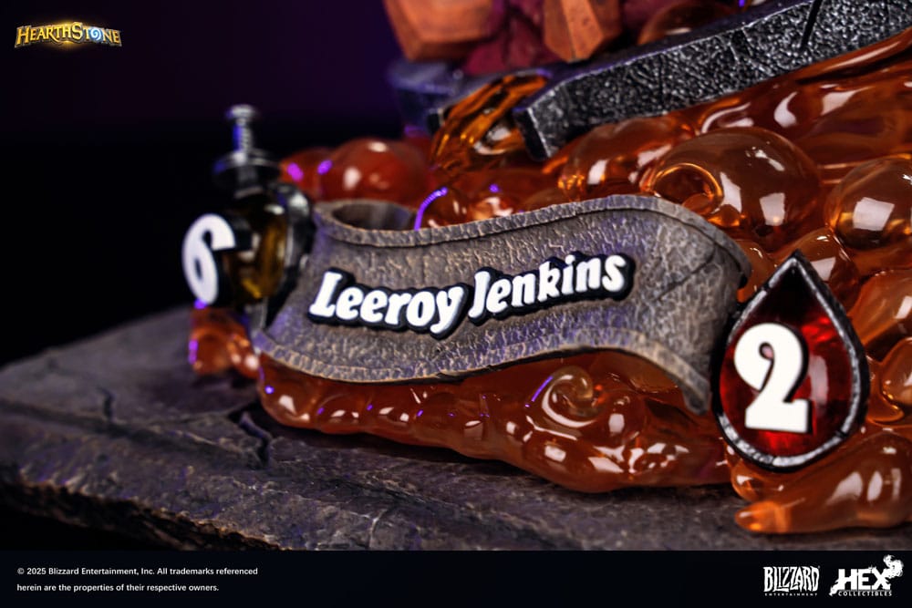 PREORDINE CHIUSO 10/2025 Hearthstone Statue 1/10 Leeroy Jenkins 25 cm (PREORDINE NON CANCELLABILE)