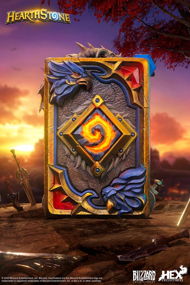 🧪 LAB | SU ORDINAZIONE Hearthstone 3D Art Frame Statue Varian Wrynn 31 cm