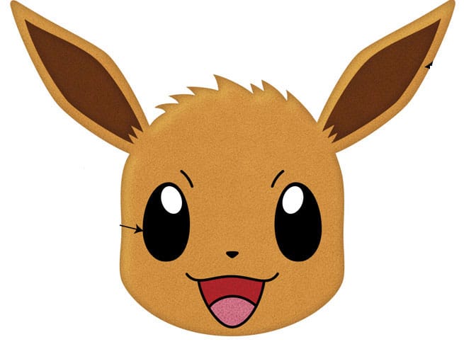 Pokemon Kissen Evoli 35 cm AUF BESTELLUNG