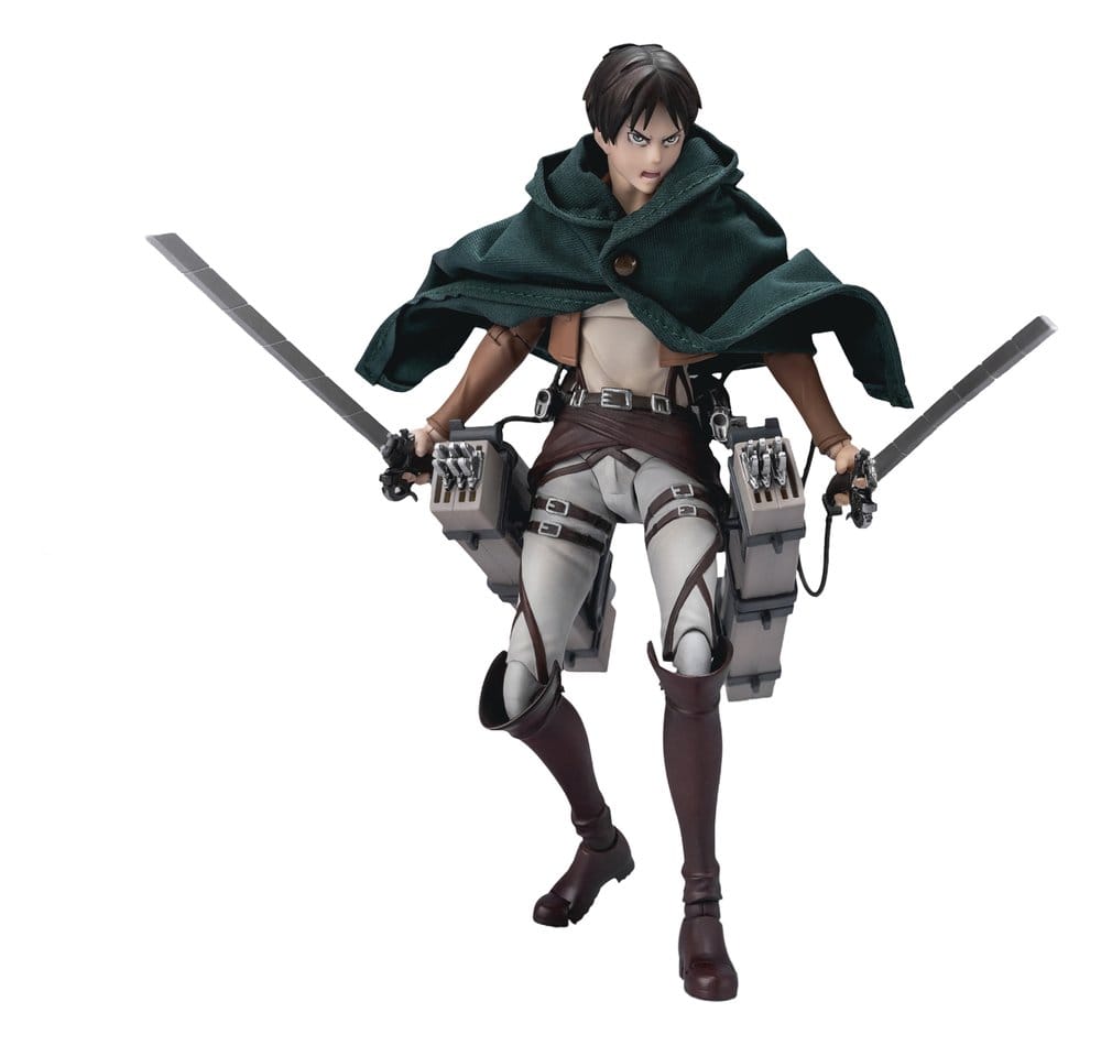 🧪 LAB | PREORDINE+ 03/2028 Attack on Titan Exquisite Basic Series Action Figure 1/12 Eren Yeager 15 cm