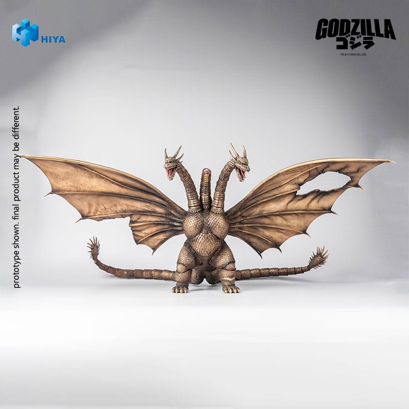PREORDER+ CLOSED 06/2026 Godzilla vs. King Ghidorah (1991) Exquisite Basic Action Figure King Ghidorah Battle Damaged Version 33 cm (PREORDER NOT CANCELABLE)