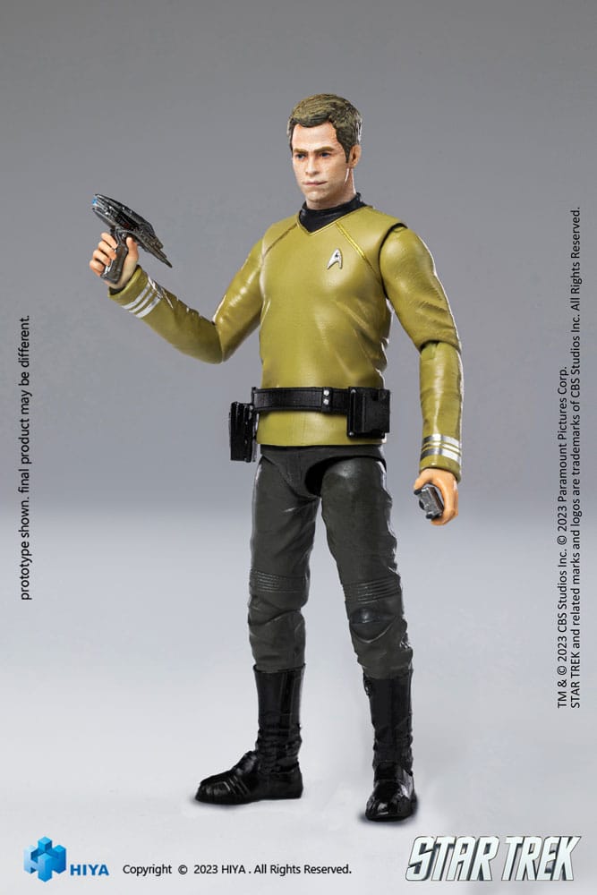 AUF BESTELLUNG HERGESTELLT Star Trek Exquisite Mini-Actionfigur 1/18 Star Trek 2009 Kirk 10 cm *SONDERPREIS*