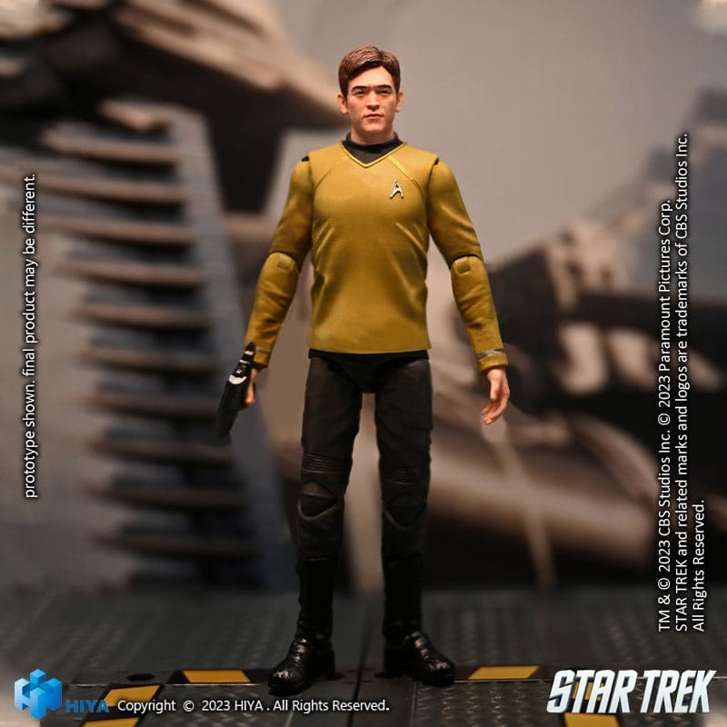 MADE TO ORDER Star Trek Exquisite Mini Action Figure 1/18 Star Trek 2009 Sulu 10 cm *SPECIAL PRICE*
