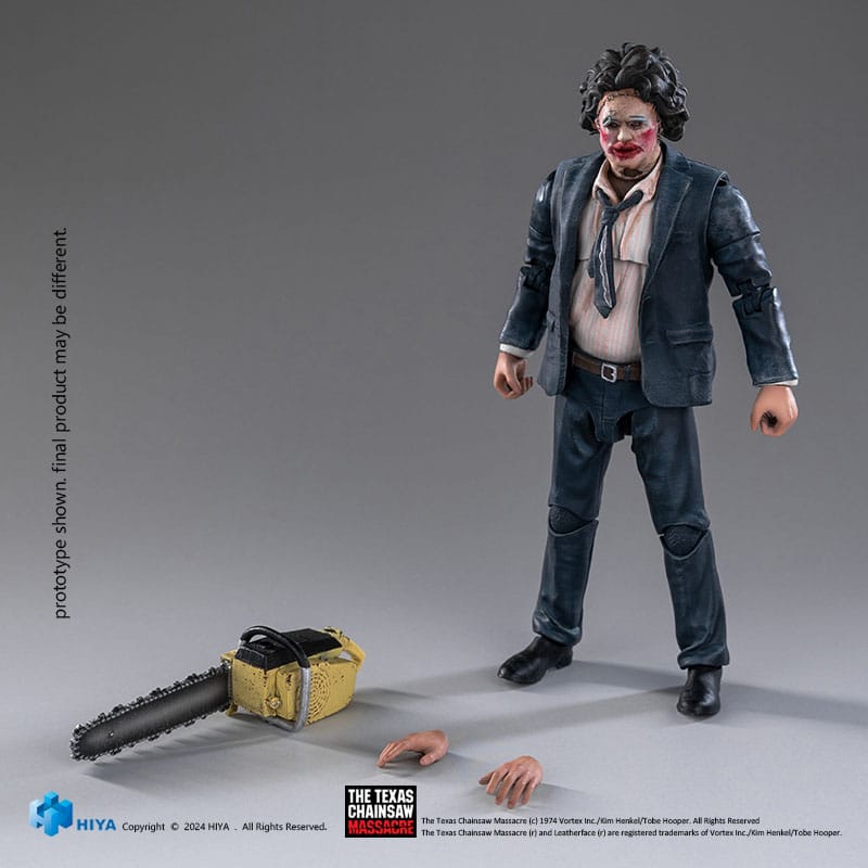 🧪 LAB | SU ORDINAZIONE Texas Chainsaw Massacre (1974) Exquisite Mini Action Figure 1/18 Pretty Woman Mask 11 cm