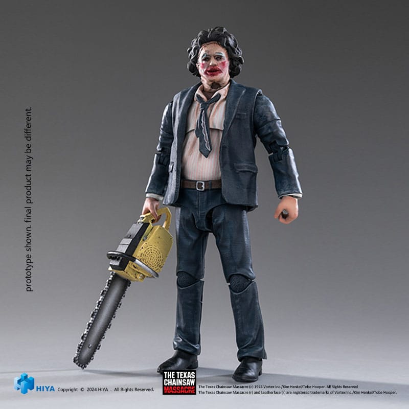 🧪 LAB | SU ORDINAZIONE Texas Chainsaw Massacre (1974) Exquisite Mini Action Figure 1/18 Pretty Woman Mask 11 cm