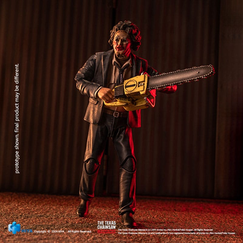 🧪 LAB | SU ORDINAZIONE Texas Chainsaw Massacre (1974) Exquisite Mini Action Figure 1/18 Pretty Woman Mask 11 cm
