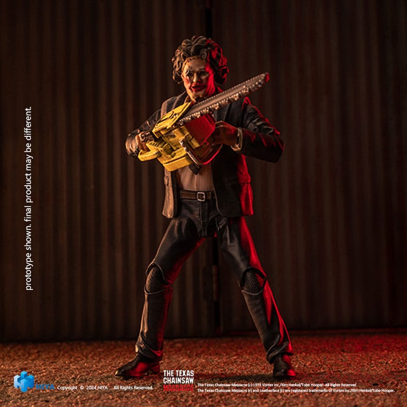 🧪 LAB | SU ORDINAZIONE Texas Chainsaw Massacre (1974) Exquisite Mini Action Figure 1/18 Pretty Woman Mask 11 cm