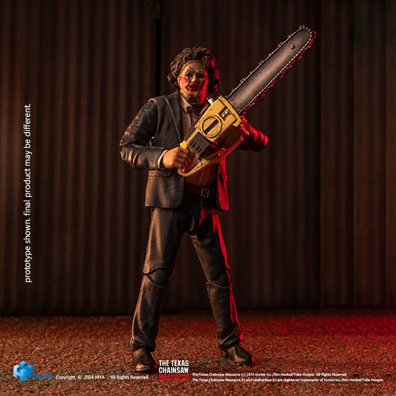 🧪 LAB | SU ORDINAZIONE Texas Chainsaw Massacre (1974) Exquisite Mini Action Figure 1/18 Pretty Woman Mask 11 cm