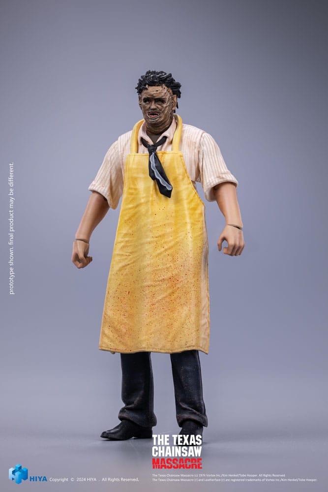🧪 LAB | SU ORDINAZIONE Texas Chainsaw Massacre (1974) Exquisite Mini Action Figure 1/18 LeatherFace - Killing Mask Standard Ver. 11 cm
