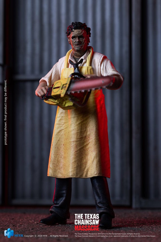 🧪 LAB | SU ORDINAZIONE Texas Chainsaw Massacre (1974) Exquisite Mini Action Figure 1/18 LeatherFace - Killing Mask Standard Ver. 11 cm