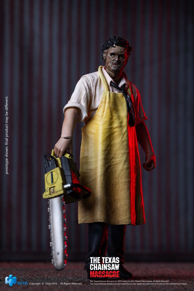 🧪 LAB | SU ORDINAZIONE Texas Chainsaw Massacre (1974) Exquisite Mini Action Figure 1/18 LeatherFace - Killing Mask Standard Ver. 11 cm