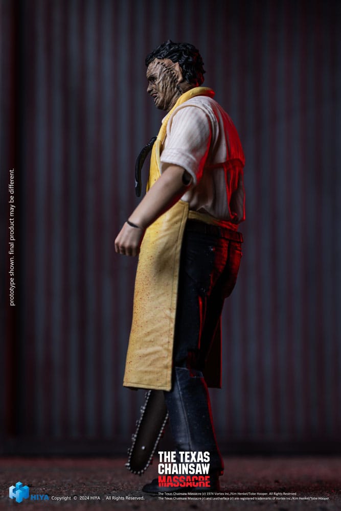 🧪 LAB | SU ORDINAZIONE Texas Chainsaw Massacre (1974) Exquisite Mini Action Figure 1/18 LeatherFace - Killing Mask Standard Ver. 11 cm