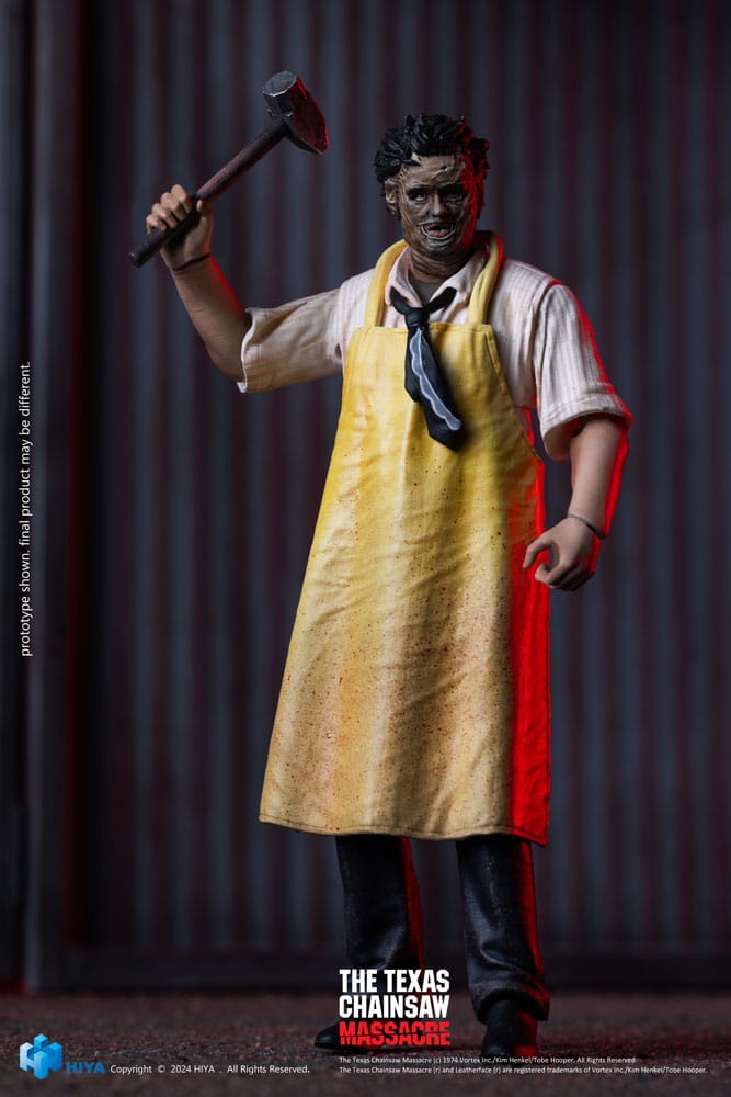 🧪 LAB | SU ORDINAZIONE Texas Chainsaw Massacre (1974) Exquisite Mini Action Figure 1/18 LeatherFace - Killing Mask Standard Ver. 11 cm