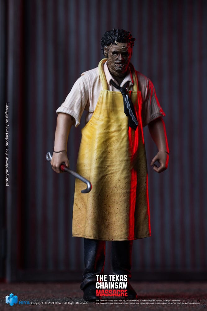 🧪 LAB | SU ORDINAZIONE Texas Chainsaw Massacre (1974) Exquisite Mini Action Figure 1/18 LeatherFace - Killing Mask Standard Ver. 11 cm