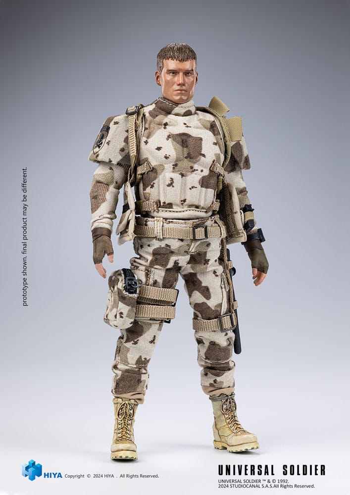 🧪 LAB | SU ORDINAZIONE Universal Soldier Exquisite Super Series Actionfigur 1/12 Andrew Scott 16 cm