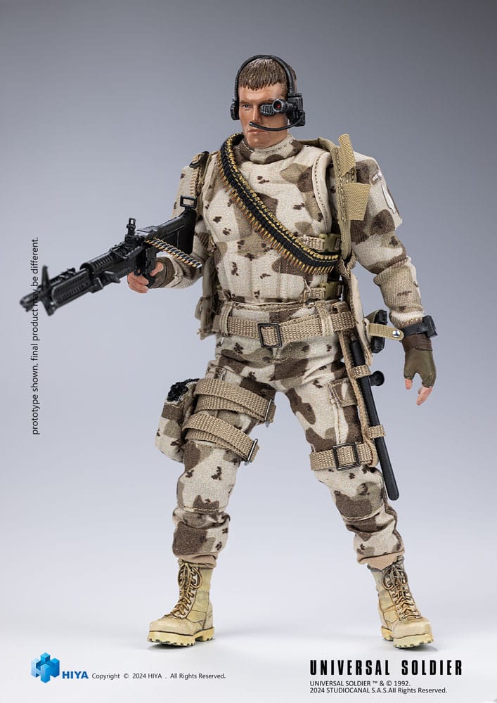 🧪 LAB | SU ORDINAZIONE Universal Soldier Exquisite Super Series Actionfigur 1/12 Andrew Scott 16 cm