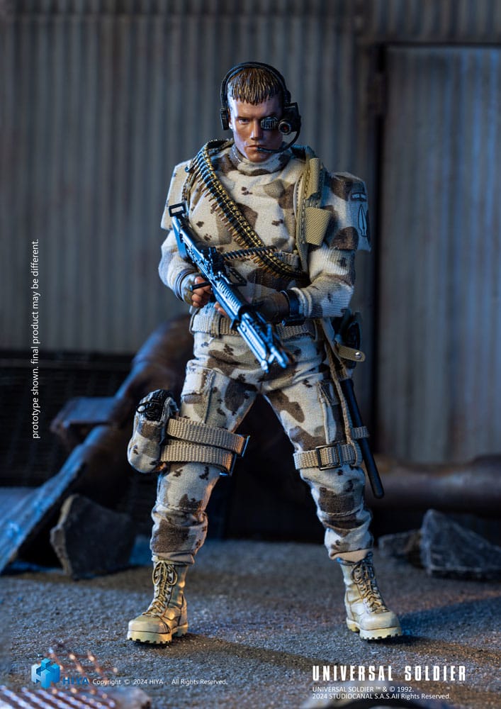 🧪 LAB | SU ORDINAZIONE Universal Soldier Exquisite Super Series Actionfigur 1/12 Andrew Scott 16 cm