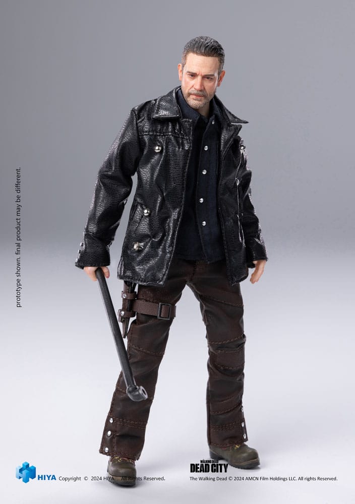 🧪 LAB | SU ORDINAZIONE The Walking Dead: Dead City Exquisite Super Series Actionfigur 1/12 Negan 16 cm