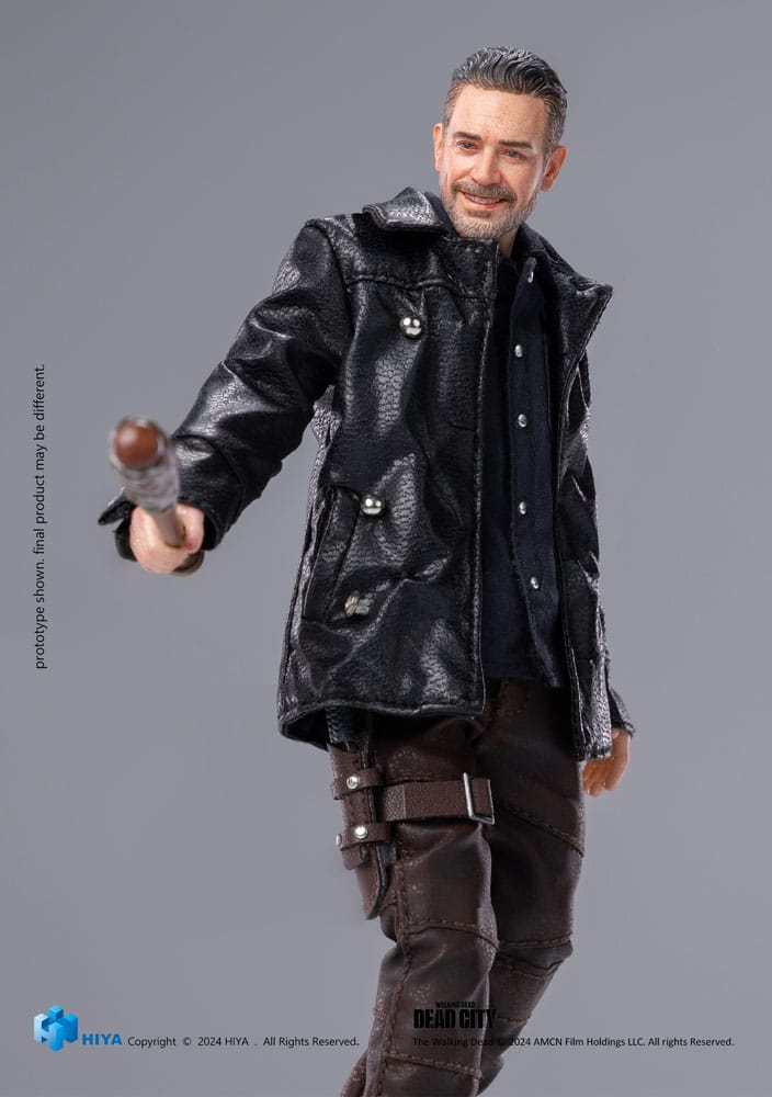 🧪 LAB | SU ORDINAZIONE The Walking Dead: Dead City Exquisite Super Series Actionfigur 1/12 Negan 16 cm