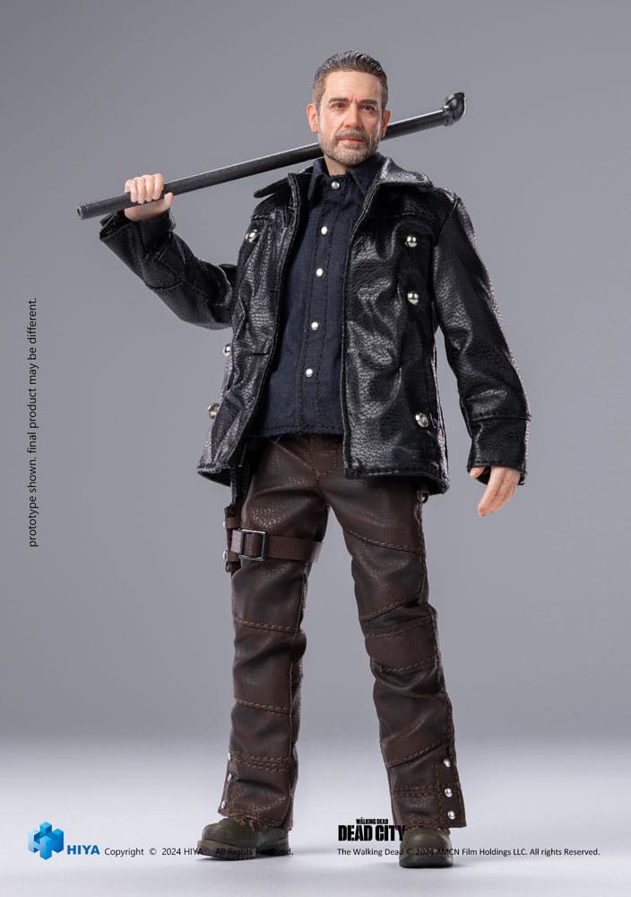 🧪 LAB | SU ORDINAZIONE The Walking Dead: Dead City Exquisite Super Series Actionfigur 1/12 Negan 16 cm