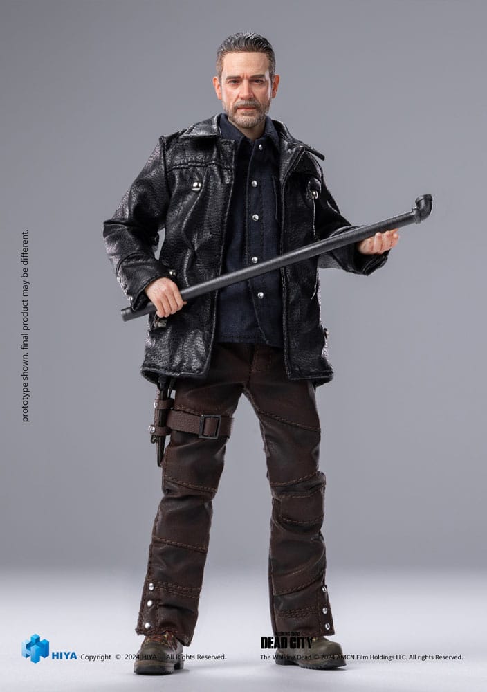 🧪 LAB | SU ORDINAZIONE The Walking Dead: Dead City Exquisite Super Series Actionfigur 1/12 Negan 16 cm