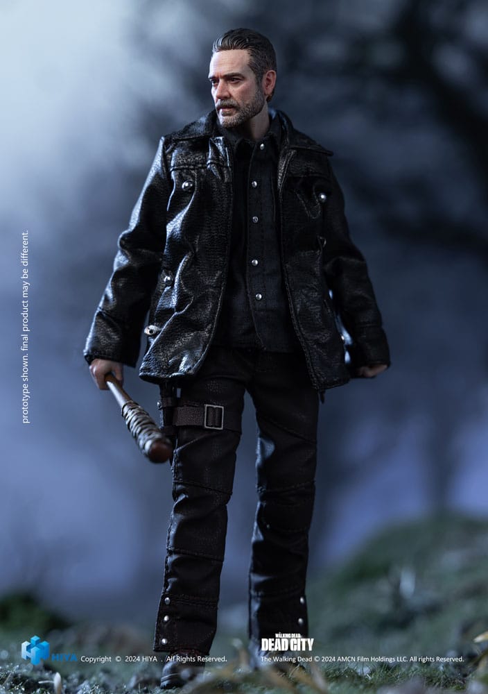 🧪 LAB | SU ORDINAZIONE The Walking Dead: Dead City Exquisite Super Series Actionfigur 1/12 Negan 16 cm
