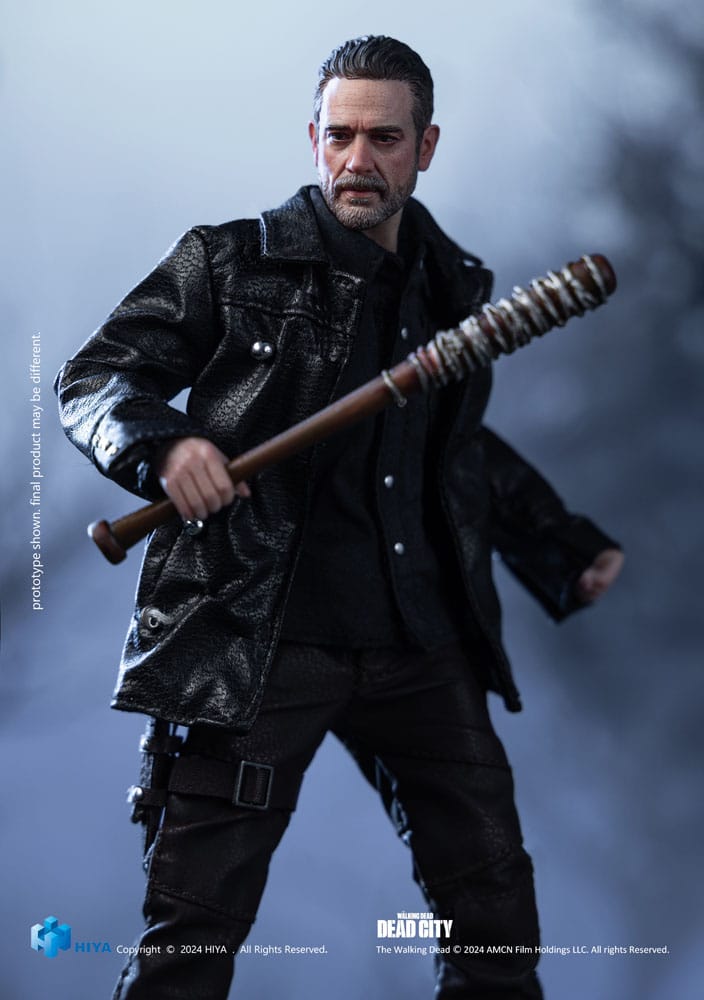 🧪 LAB | SU ORDINAZIONE The Walking Dead: Dead City Exquisite Super Series Actionfigur 1/12 Negan 16 cm