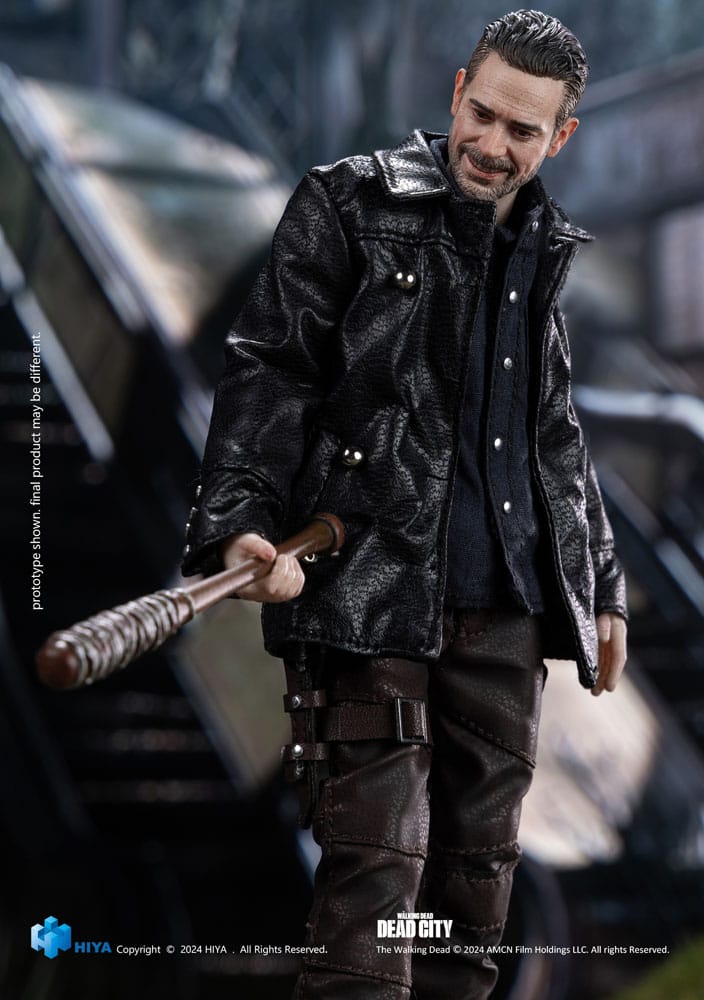 🧪 LAB | SU ORDINAZIONE The Walking Dead: Dead City Exquisite Super Series Actionfigur 1/12 Negan 16 cm