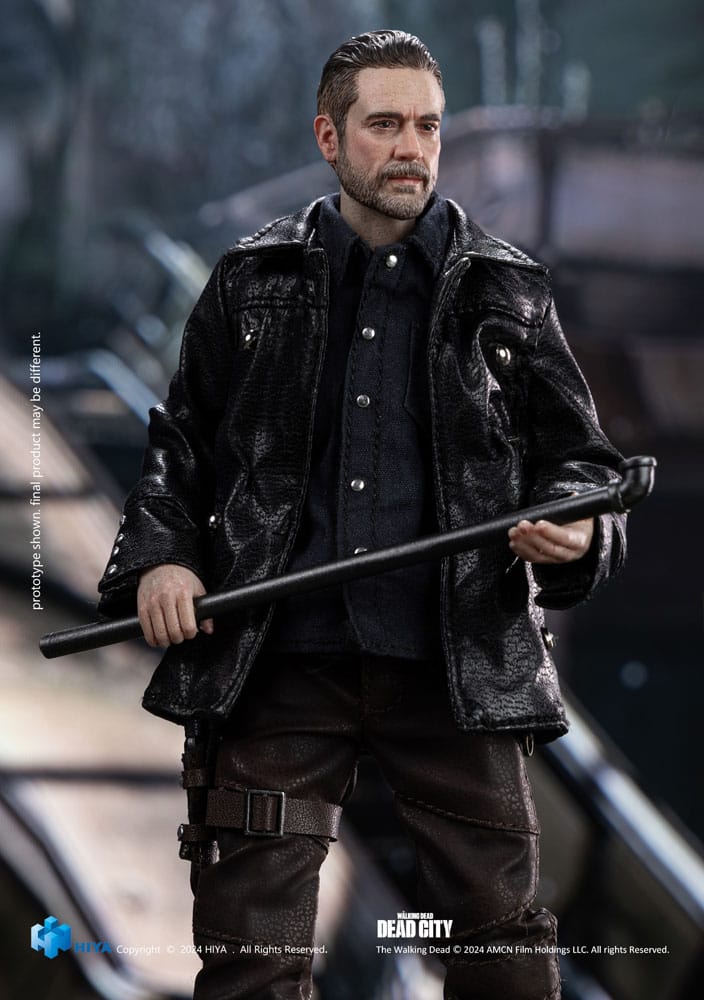 🧪 LAB | SU ORDINAZIONE The Walking Dead: Dead City Exquisite Super Series Actionfigur 1/12 Negan 16 cm
