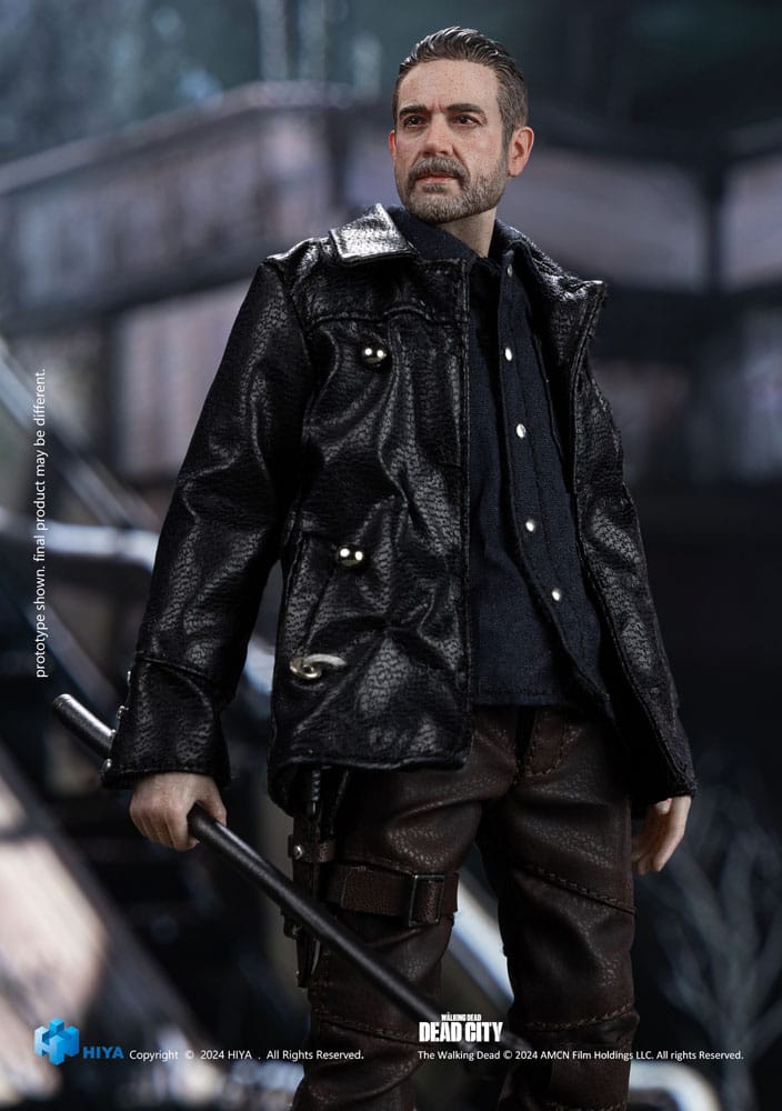 🧪 LAB | SU ORDINAZIONE The Walking Dead: Dead City Exquisite Super Series Actionfigur 1/12 Negan 16 cm