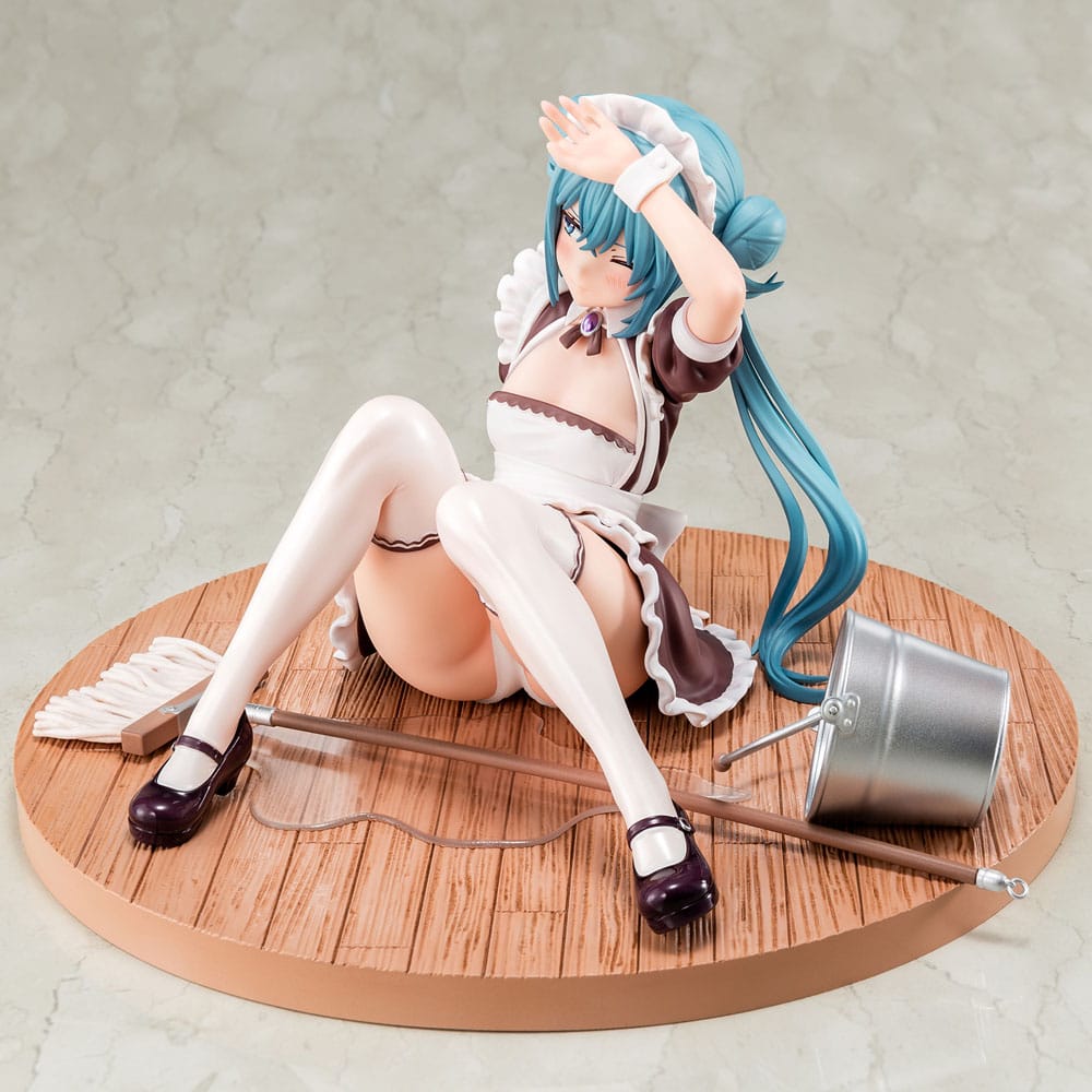 PREORDINE CHIUSO 08/2025 Original Character PVC 1/6 Elf Maid's Sexual Servicing Lime 17 cm (18+)(PREORDINE NON CANCELLABILE)