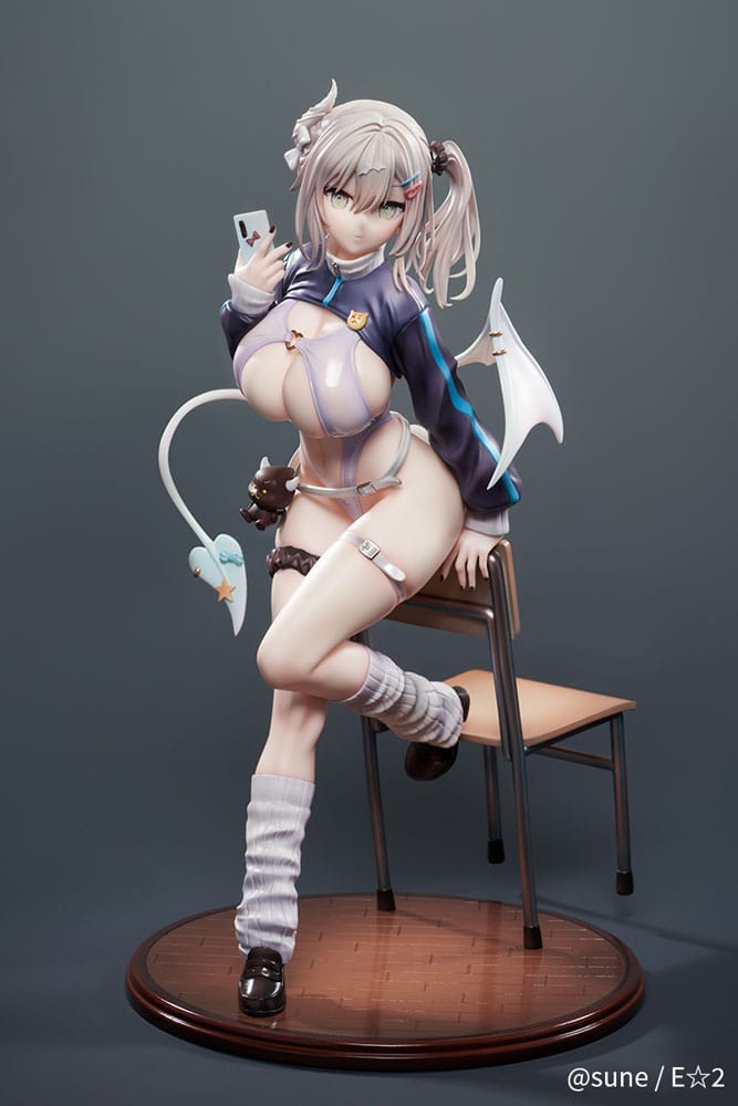 PREORDER+ 07/2026 (NOT CANCELABLE) Original Character PVC Statue 1/6 Yuki Shinomiya Silent Gal Succubus 25 cm