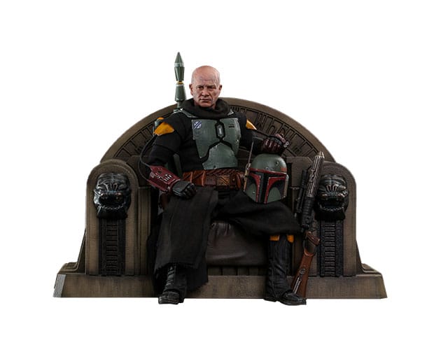 SU ORDINAZIONE Star Wars: The Mandalorian Action Figure 1/6 Boba Fett Repaint Armor and Throne Special Edition 30 cm