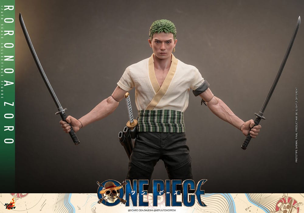 🧪 LAB | SU ORDINAZIONE One Piece (Netflix) Action Figure 1/6 Roronoa Zoro 31 cm