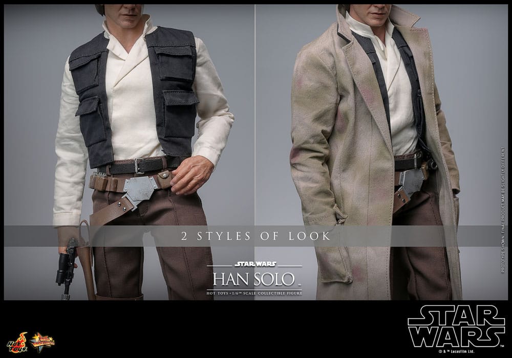 PREORDINE CHIUSO 06/2025 Star Wars: Episode VI Action Figure 1/6 Han Solo 30 cm (PREORDINE NON CANCELLABILE)